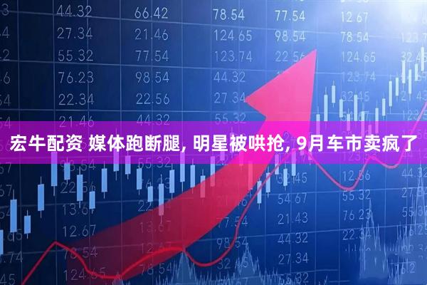 宏牛配资 媒体跑断腿, 明星被哄抢, 9月车市卖疯了